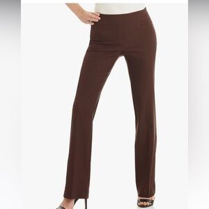 Rekucci Ease into Comfort Bootcut Pant Women's 6P spandex stretch slack dress